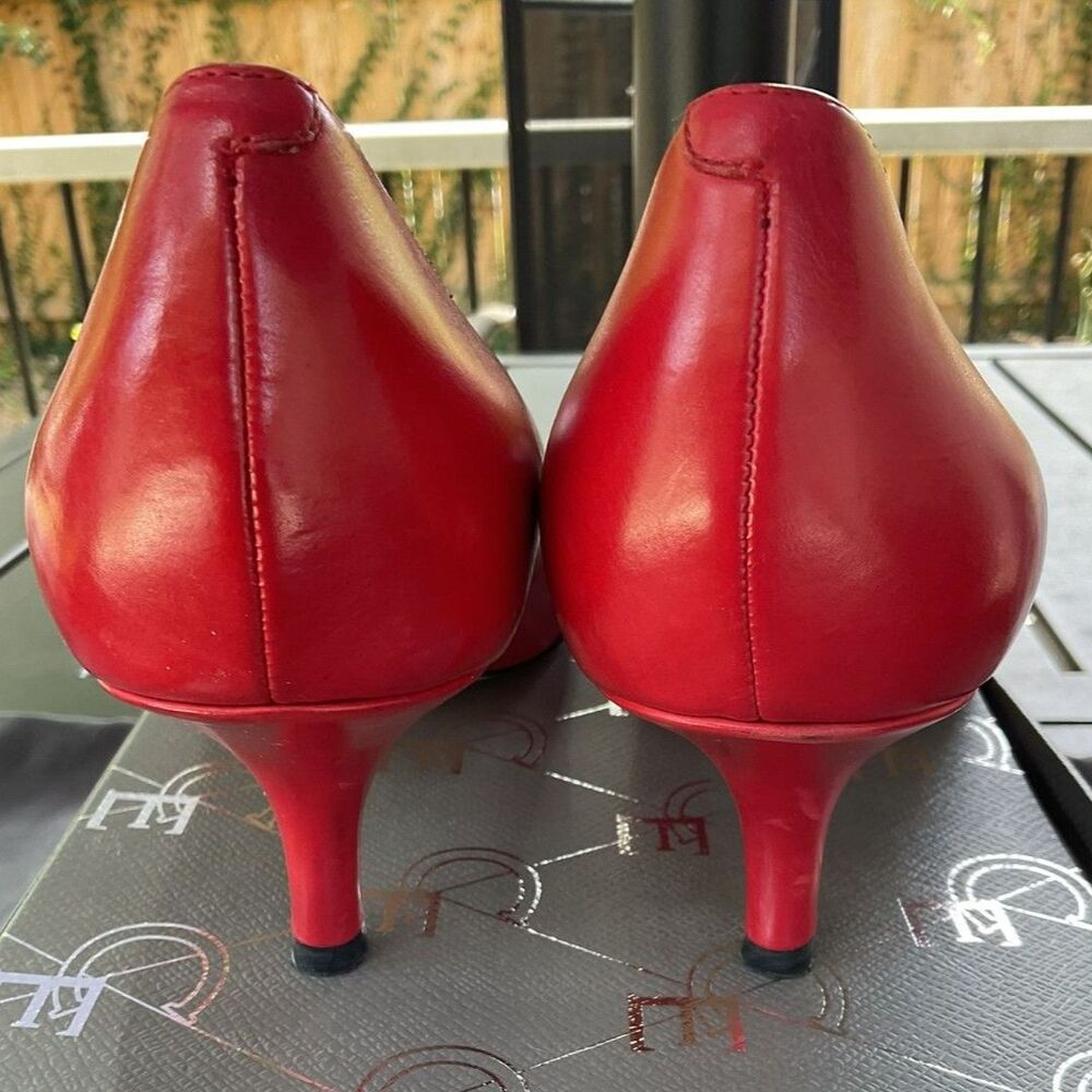 Carolinna Espinosa Leather Pumps - Picture 4 of 10